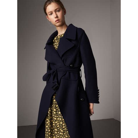 BURBERRY Wool Wrap Coat 